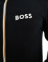 .Boss Bodywear Authentic zip jacket in black