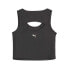 Фото #2 товара Puma Fit Skimmer Sccop Neck Training Athletic Tank Top Womens Black Casual Athl