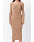 Фото #1 товара Платье endless rose среднее tricot с открытыми плечами