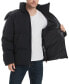 Фото #5 товара Men's 4-Way Stretch Quilted Puffer Jacket with Detachable Hood