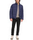 Фото #5 товара Men's Quilted Full-Zip Stand Collar Puffer Jacket