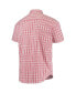 ფოტო #3 პროდუქტის Men's Scarlet Ohio State Buckeyes Rapid Rivers Logo Button-Down Shirt