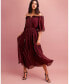 ფოტო #2 პროდუქტის Women's Women Amour Amour Ruffled Midi Dress