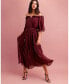 Фото #2 товара Women's Women Amour Amour Ruffled Midi Dress