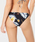 Roxy Women's 243168 Juniors' Adjustable Side Bikini Bottom Black Swimwear Size S