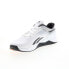 Фото #8 товара Reebok Nano X3 Mens White Synthetic Lace Up Athletic Cross Training Shoes