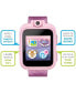 ფოტო #3 პროდუქტის Kid's Pink Blue Gradient Glitter Silicone Strap Touchscreen Smart Watch 42mm with Earbuds Gift Set