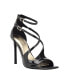 Фото #1 товара Women's Sella Open Toe Cross Strap Single Sole Heels