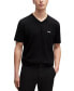 Фото #1 товара Men's Contrast Logo Regular-Fit T-Shirt