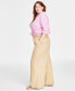 Фото #2 товара Plus Size Pull-On Lightweight Wide-Leg Pants, Created for Macy's