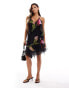 Фото #3 товара ASOS DESIGN tendril frill double layer sundress in floral print