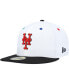 Фото #3 товара Men's White, Black New York Mets 1969 World Series Primary Eye 59FIFTY Fitted Hat