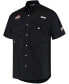 ფოტო #2 პროდუქტის Men's PFG Ohio State Buckeyes Bonehead Button-Up Shirt