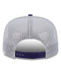 Men's Purple Los Angeles Lakers Court Sport Speckle 9FIFTY Snapback Hat