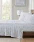 200 Thread Count Printed Cotton Sheet Set, Full