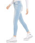 ფოტო #3 პროდუქტის Juniors' Curvy Distressed Skinny Ankle Jeans