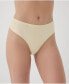 Women's Organic Cotton Everyday High Rise Thong 6-Pack