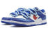 Фото #4 товара Кеды Nike Dunk Low сине-бело-красные