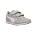 Фото #2 товара Puma St Runner V3 Slip On Toddler Girls Grey Sneakers Casual Shoes 385511-03