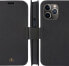 dbramante New York - iPhone 13 Pro 6.1" - Night Black - full grain pebbled leather cover