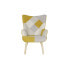 Фото #5 товара Кресло DKD Home Decor Жёлтый Бежевый Светло-серый 70 x 73 x 100 cm