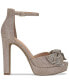 Women's Naadira Bow Platform Sandals, Created for Macy's