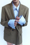 Фото #7 товара Объемный двубортный пиджак ZARA