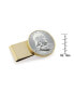 ფოტო #2 პროდუქტის Men's Silver Franklin Half Dollar Stainless Steel Coin Money Clip