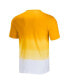 Фото #4 товара Men's NFL x Darius Rucker Collection by Gold, White Green Bay Packers Dip Dye Pocket T-shirt