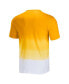 Men's NFL x Darius Rucker Collection by Gold, White Green Bay Packers Dip Dye Pocket T-shirt