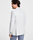 ფოტო #2 პროდუქტის Men's Modern-Fit Grey Weave Sport Coat