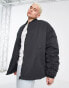 Фото #2 товара ASOS DESIGN extreme oversized wadded bomber jacket in black