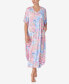 Women's Soft Shirring Below Neckline Caftan