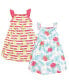 ფოტო #1 პროდუქტის Toddler Girls Cotton Dresses, Tropical Floral