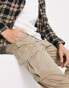 Фото #3 товара Jack & Jones Intelligence loose fit washed cargo trouser in beige