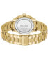 Фото #3 товара Часы Hugo Boss Lida Quartz Gold Tone Steel