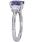 Tanzanite (2 ct. t.w.) & Diamond (5/8 ct. t.w.) Ring in 14k White Gold