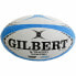 Фото #1 товара Мяч для регби Gilbert Синий/Белый 4 Синий