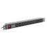 Фото #2 товара LANBERG PDU-10I-0200-IEC-BK Rack Power Strip 10 Outlets 19´´ rack power strip 8 outlets