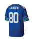 Фото #2 товара Men's Steve Largent Royal Seattle Seahawks Big & Tall 1985 Retired Player Replica Jersey