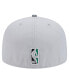 Фото #3 товара Men's Gray Boston Celtics Active Color Camo Visor 59FIFTY Fitted Hat