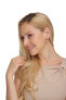 Long gold plated silver earrings with pearl JL0621