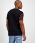 Men's Short Sleeve Crewneck Faded Paisley T-Shirt