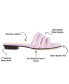 ფოტო #6 პროდუქტის Women's Cendi Strappy Band Flat Sandals