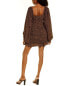 Фото #2 товара Ted Baker Wyatte Bodycon Mini Dress Women's Brown 3