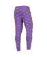 Фото #5 товара Men's Purple Los Angeles Lakers Allover Logo Jogger Pants