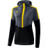 ERIMA Squad hoodie Slate Grey / Black / Yellow, 34 - фото #1