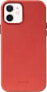 Crong Crong Essential Cover - Etui ze skóry ekologicznej iPhone 12 / iPhone 12 Pro (czerwony)