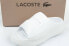 Фото #8 товара Женские шлепанцы Lacoste Serve Slide [0421G] белого цвета.