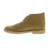 Фото #10 товара Clarks Desert Boot 2 26161346 Mens Brown Suede Lace Up Chukkas Boots